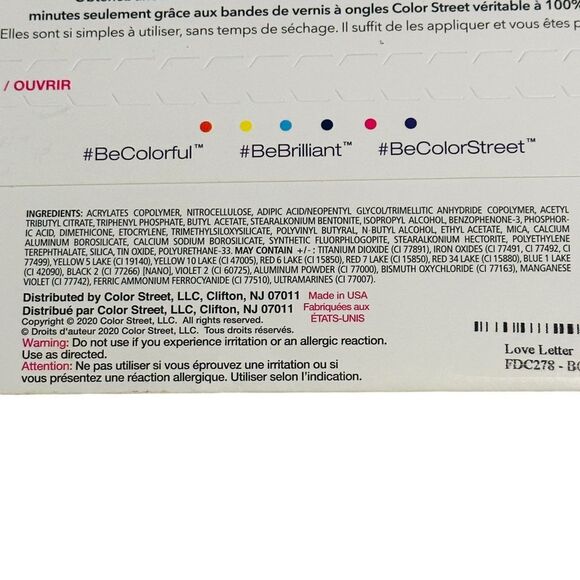 3/$20💘 Color Street Nail Polish Strips in Love Letter - Picture 14 of 15